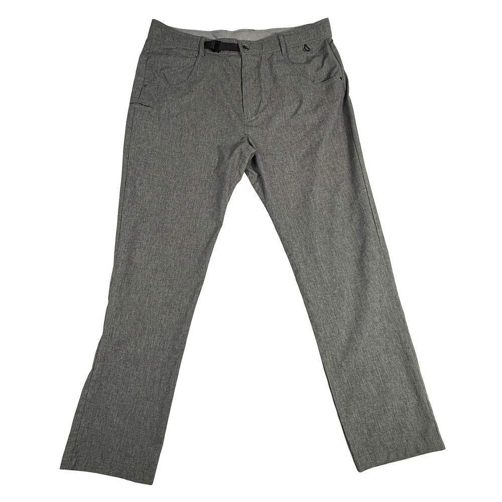 Nebu Fitted B-52 Mens Gray Hiking Pants Lightweight Travel Outdoor Size 38x32 - Picture 4 of 16